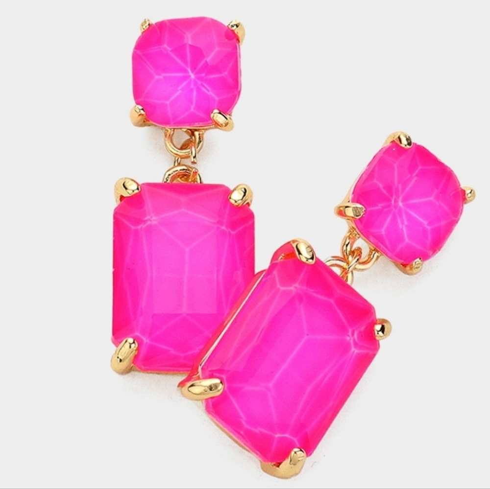 Ultra Pink Earrings
